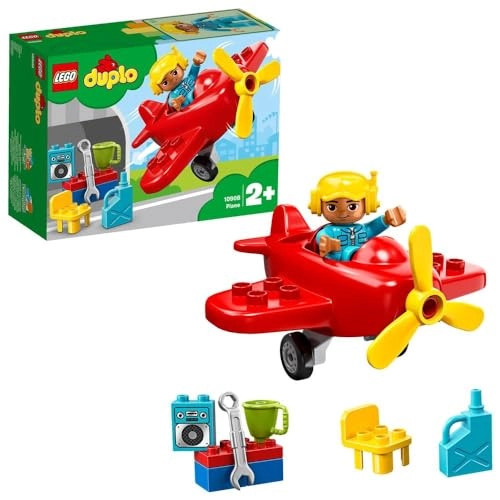 DUPLO Town Plane (10908) - Pilot, Music, Brick