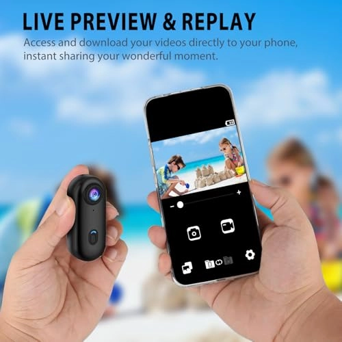 Mini Thumb Action Camera 1K30