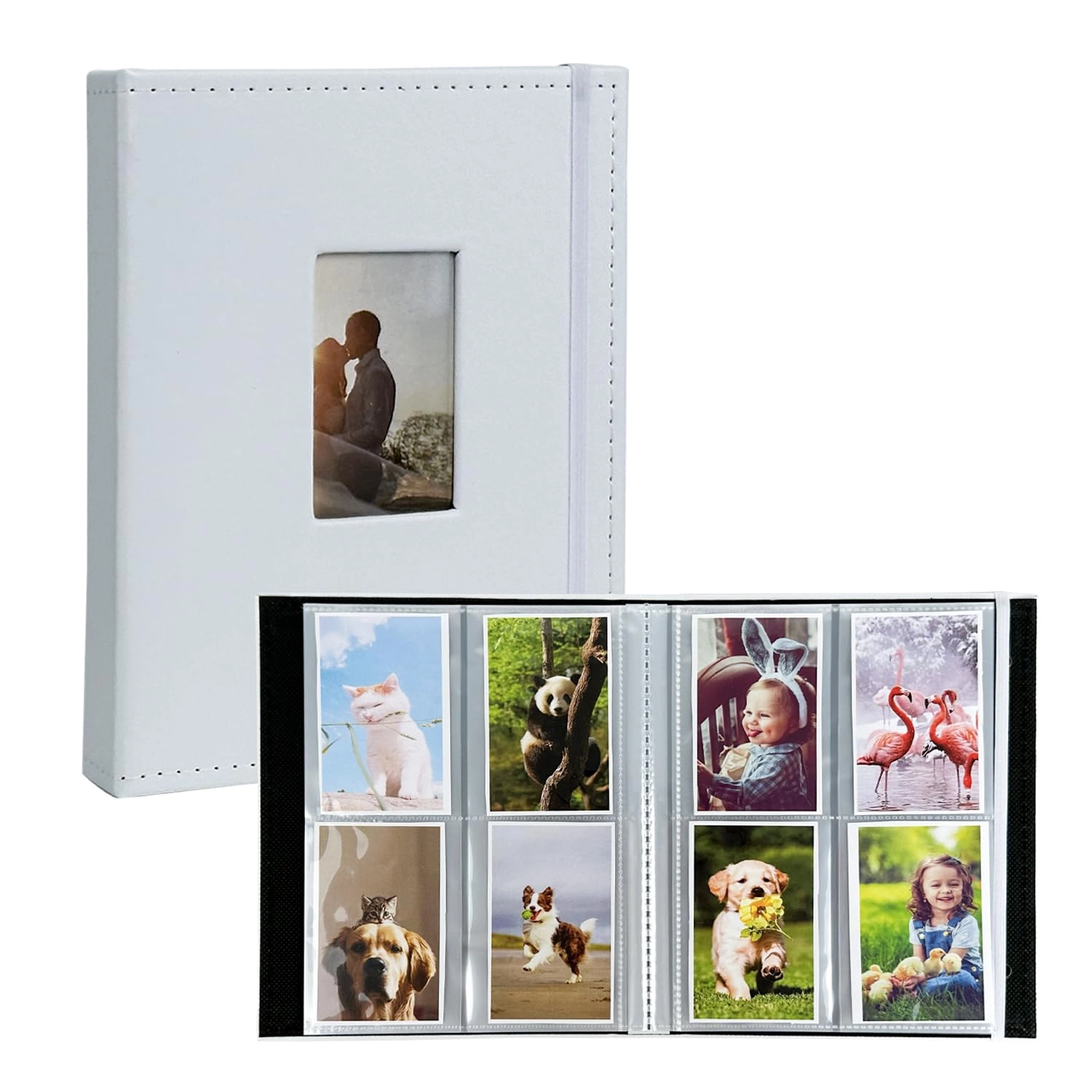 Goodsnetic Fujifilm Mini 208 Pockets PU Leather Photo Album