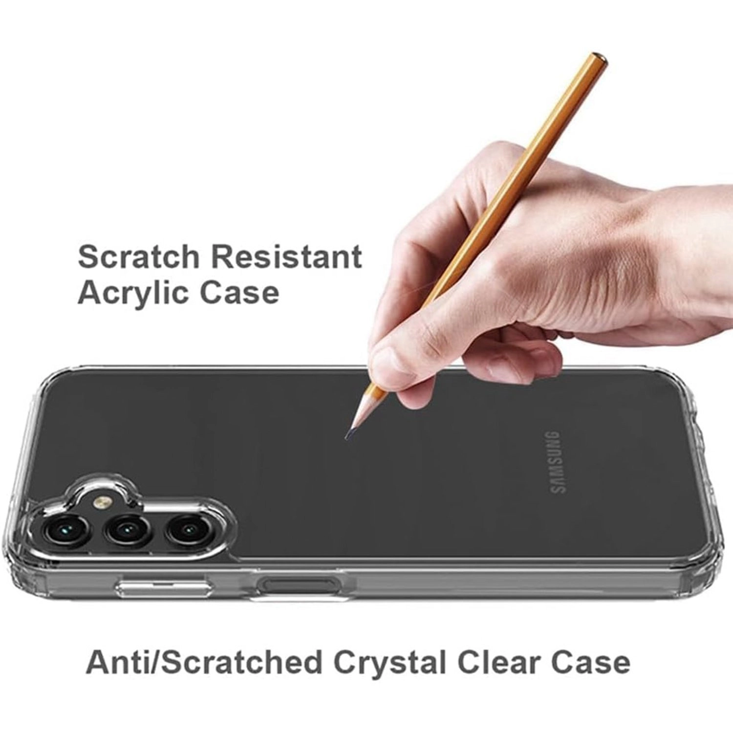 Clear Case for Samsung Galaxy S24 FE