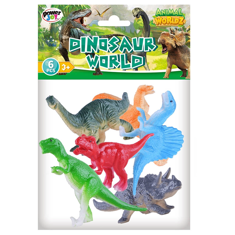 Dinosaur Collectable Toys - (ALGT-2074A) 6 pcs