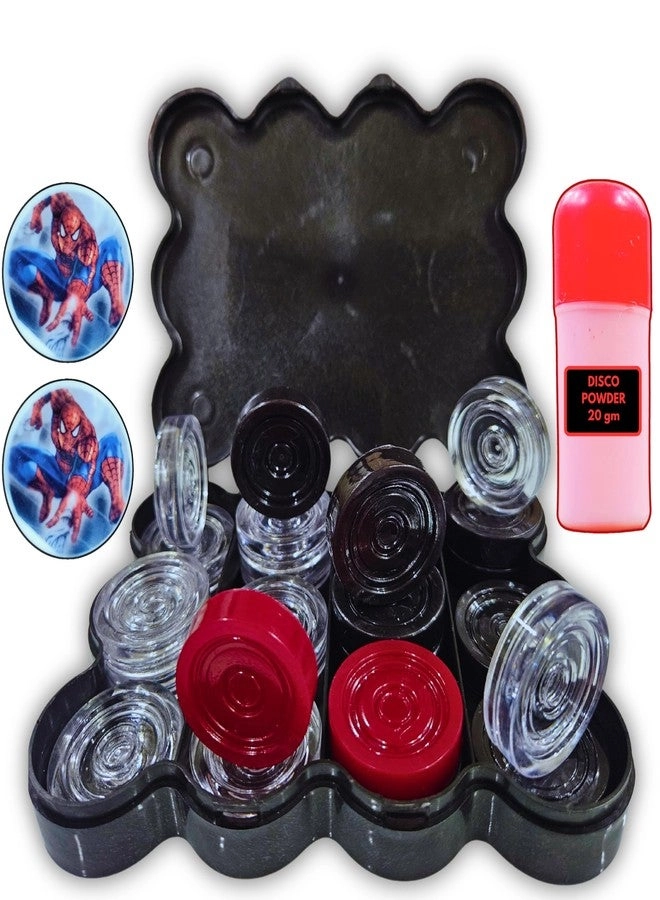 VINSON Carrom Board - 24 Pcs 2 Strikers