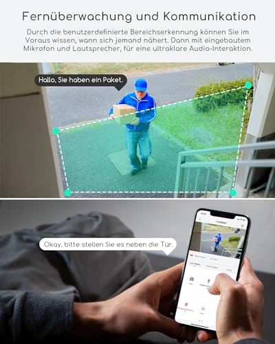 Outdoor Surveillance Camera 2K