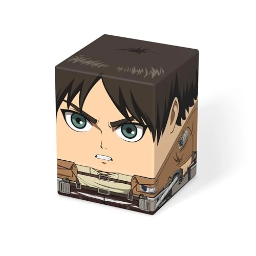 Squaroe - Eren - Attack on Titan - Holds up to 100 playing cards (9.86 cm) (SQR100154)
