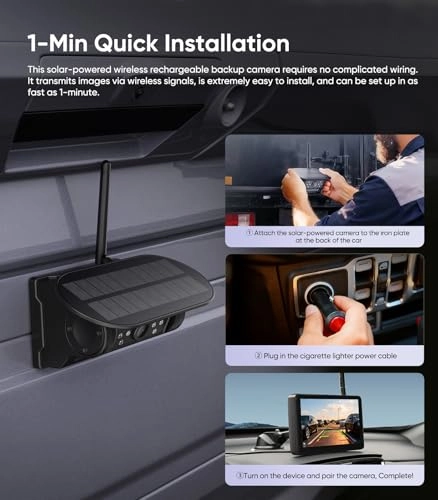 Single Camera - Night vision Wireless 1080P