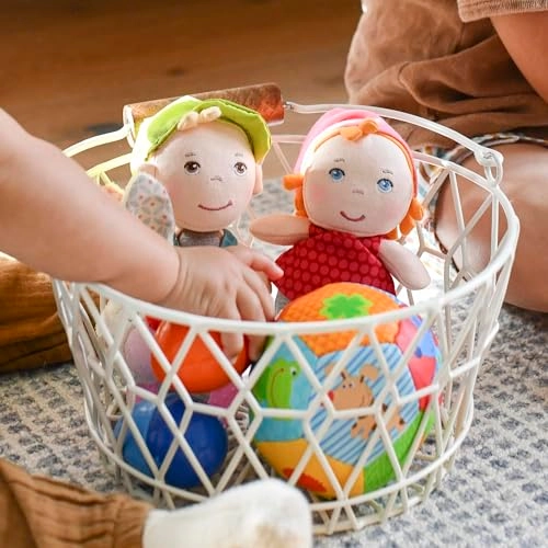 Hertha Mini Soft Doll - 6" Beige