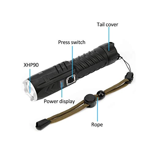 Flashlight Rechargeable (1800lm)