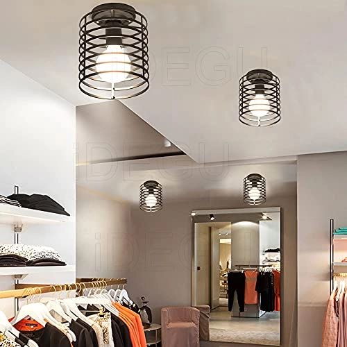 Geometric Cube Ceiling Light