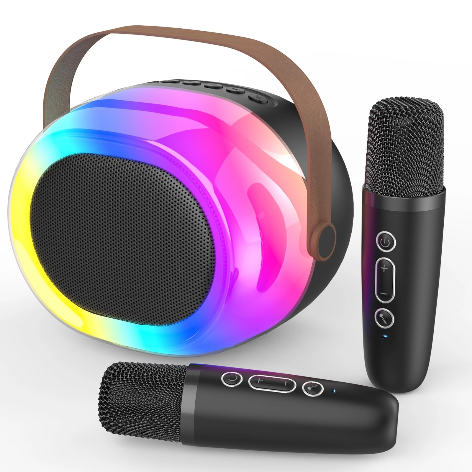 MEGUO Karaoke Machine - 2 12W