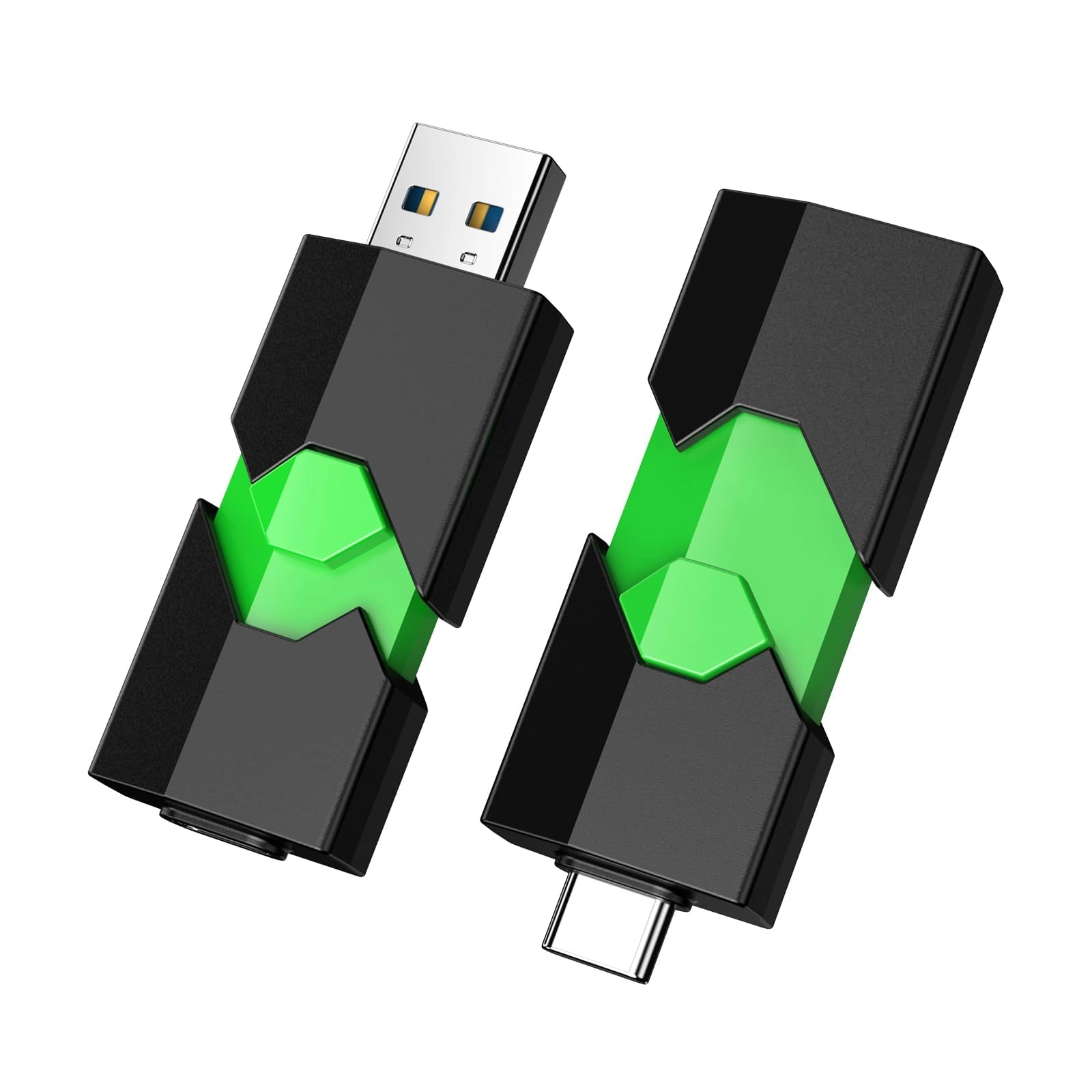 K&ZZ USB C Flash Drives - USB 3.0 Type-C USB-A 512GB