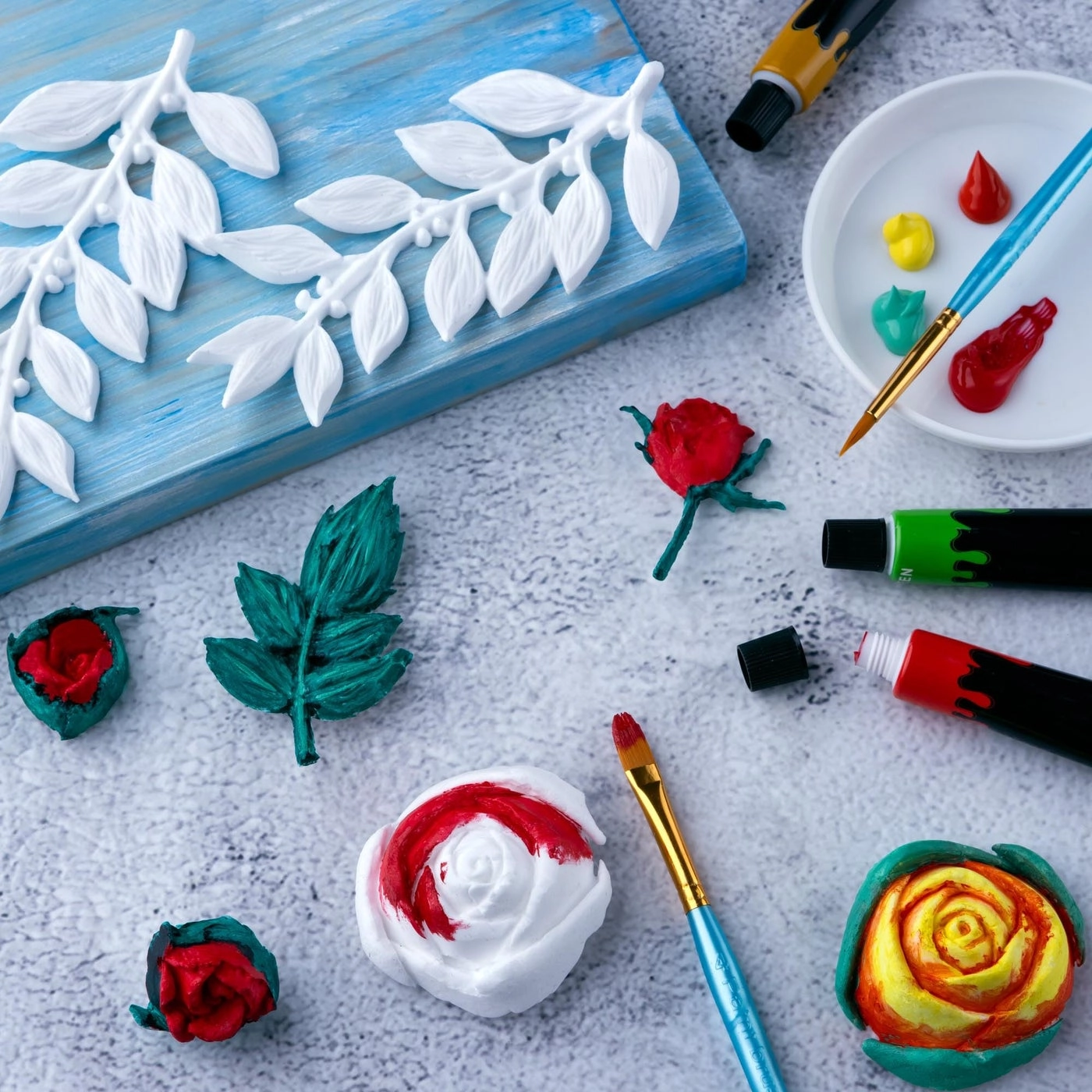 Air Dry Clay - 342g 36pcs.
