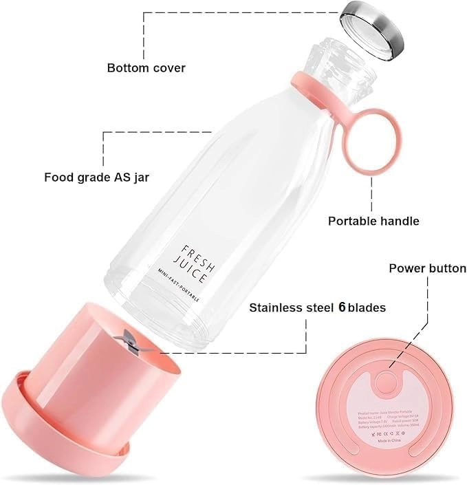 Mini Juicer Blender - 420 Milliliters
