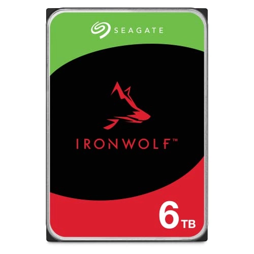 IronWolf 3.5" 7200rpm 256MB SATA 6Gb/s (ST6000VN001) - 6TB