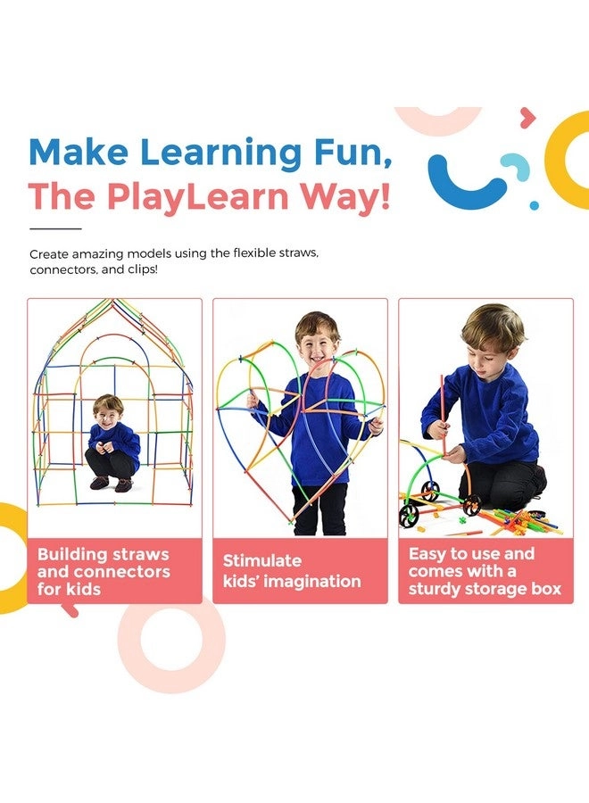 Straws Builders - Large 8 Inch Wheels Special Connectors