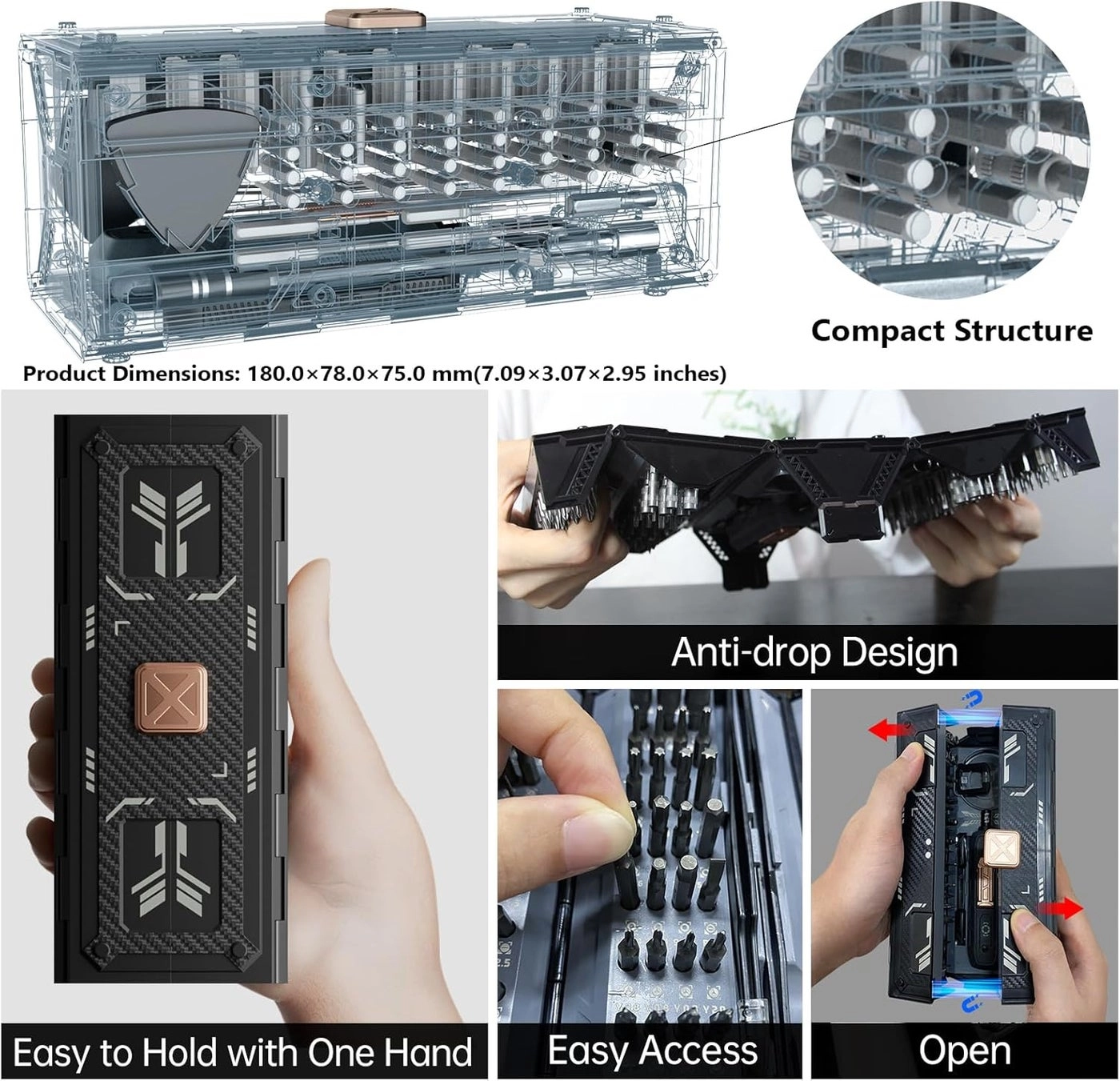 Smart 3 - Cordless 160 Precision Bits