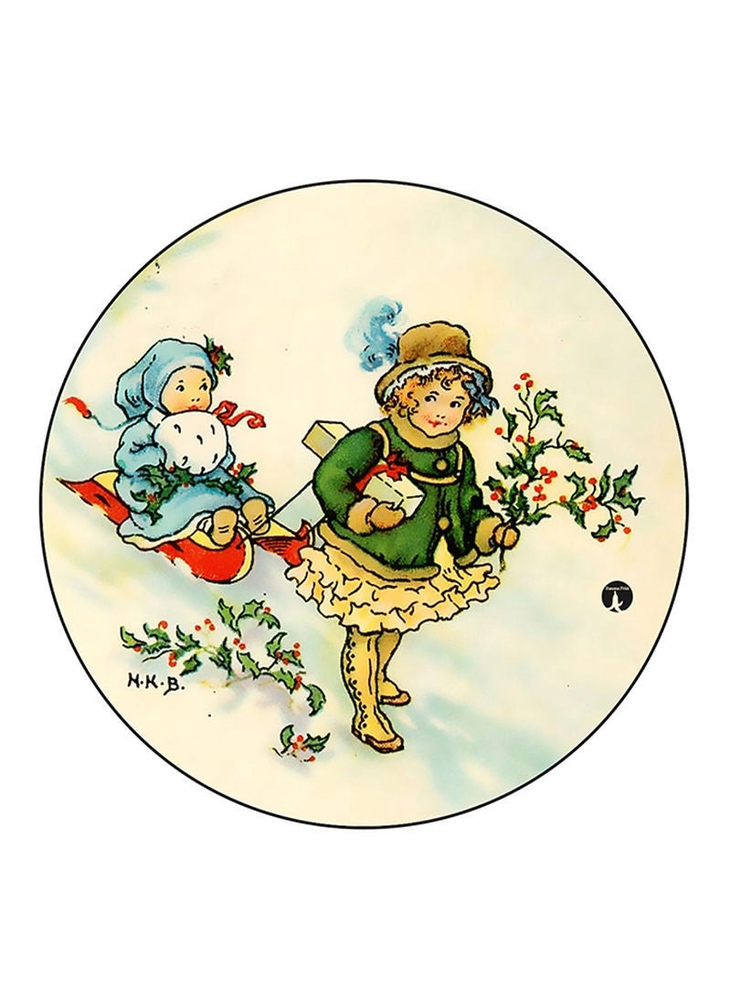 Girl Printed Mouse Pad