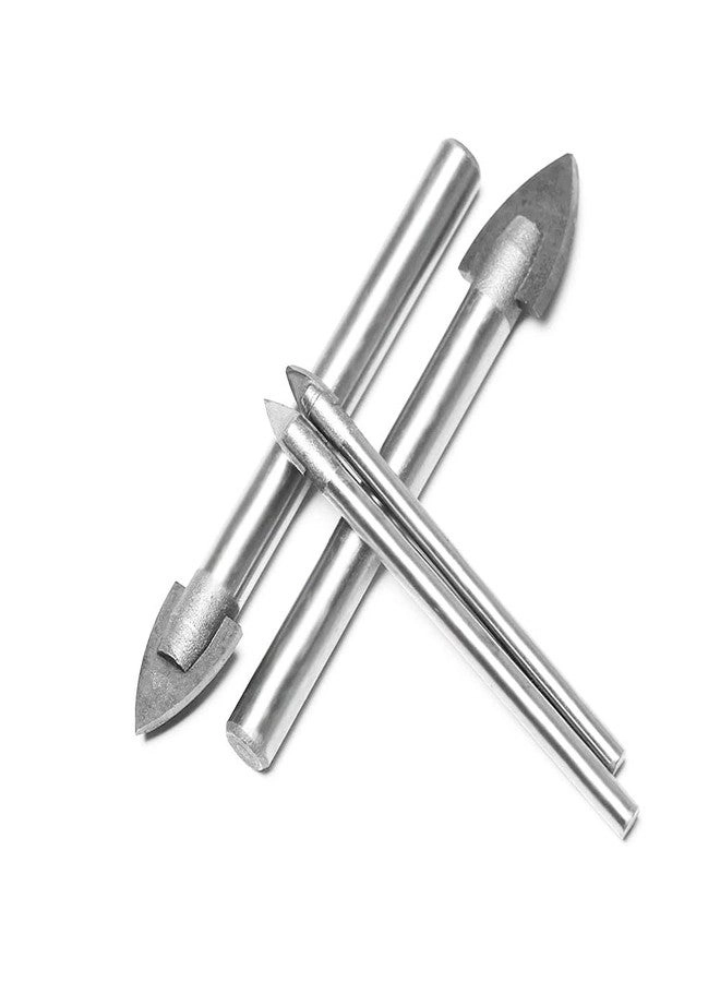 Spear Head Ceramic Tile Drill Bit - Glass Marble Porcelain 4Pcs 6/8/10/12mm