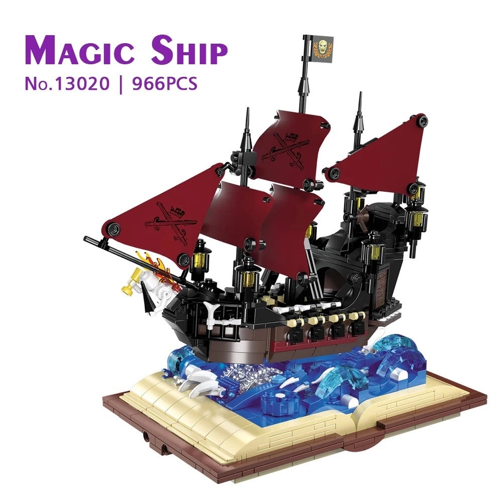 Bluejw Queen Anne's Revenge - 966 pcs