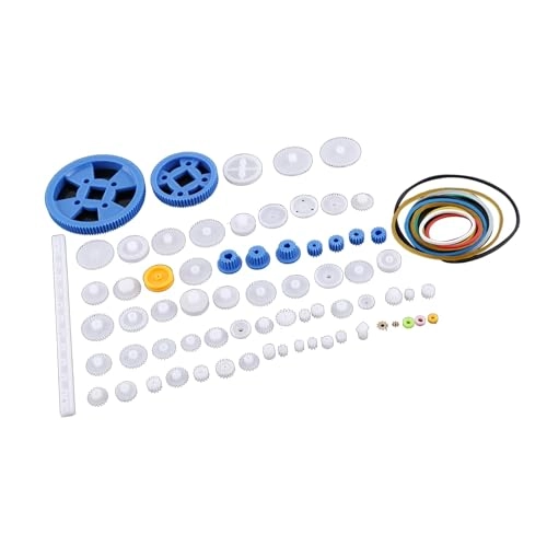 Plastic Gear Set - 80 pcs