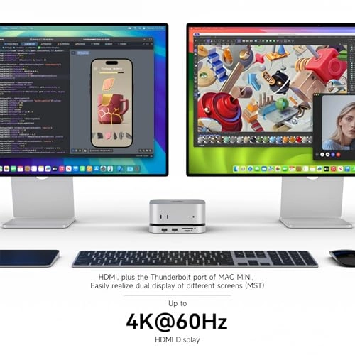 iExpandMate MINI4PRO - 4K@60 HDMI 8TB M.2 NVMe SSD Enclosure TF/SD Slot