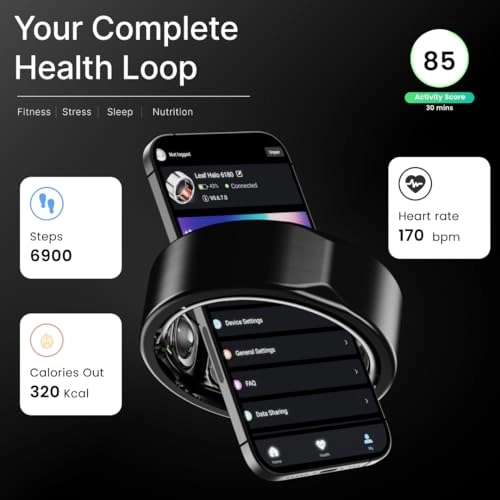 Halo Smart Ring - Health Tracker SpO2 30+ Workout Modes