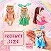Mini Baby Doll - 4 Pcs 4 Inch Princess Style Ages 3+
