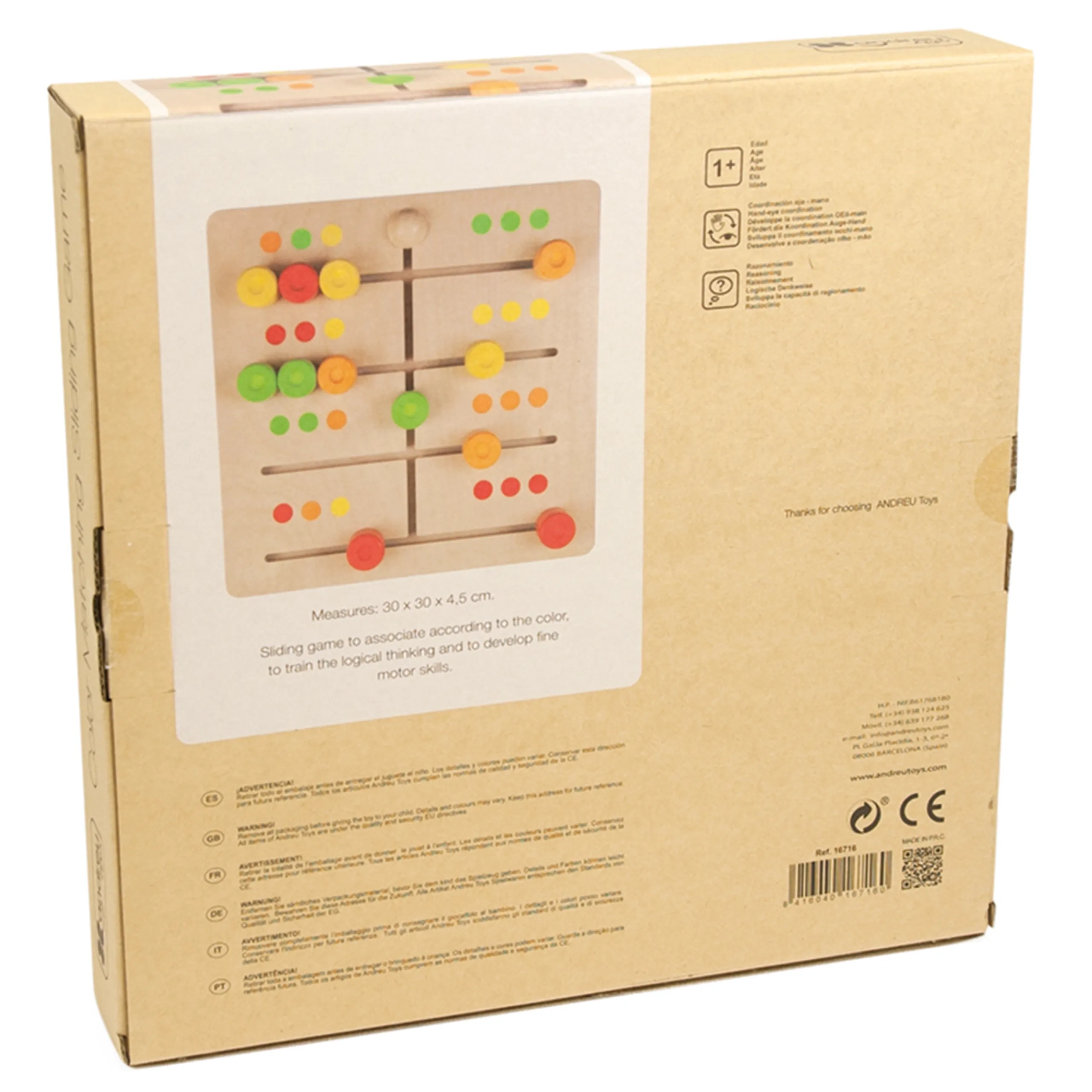 Color Matching Sliding Game - Suitable for 1 year and above