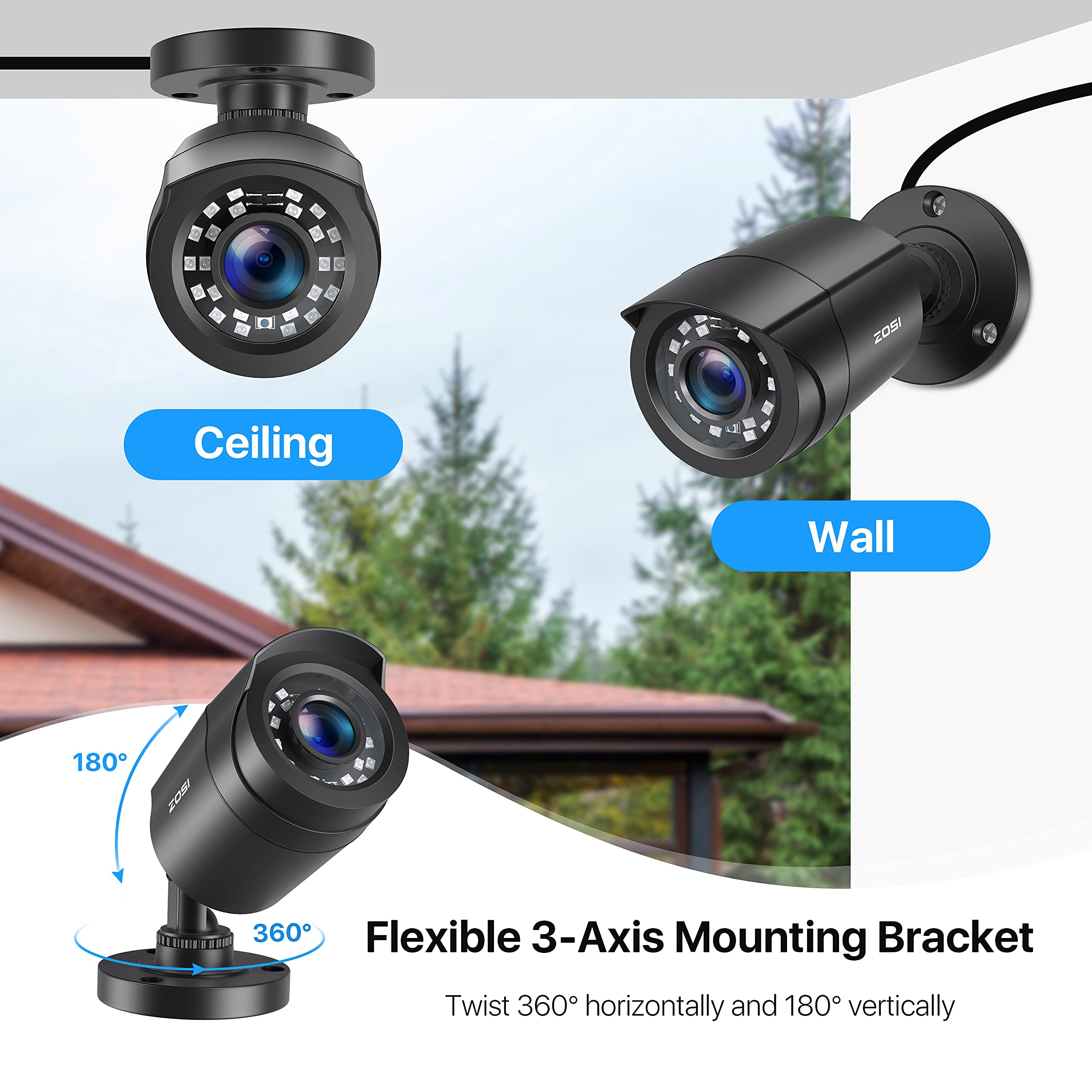Wired CCTV Camera 1080p
