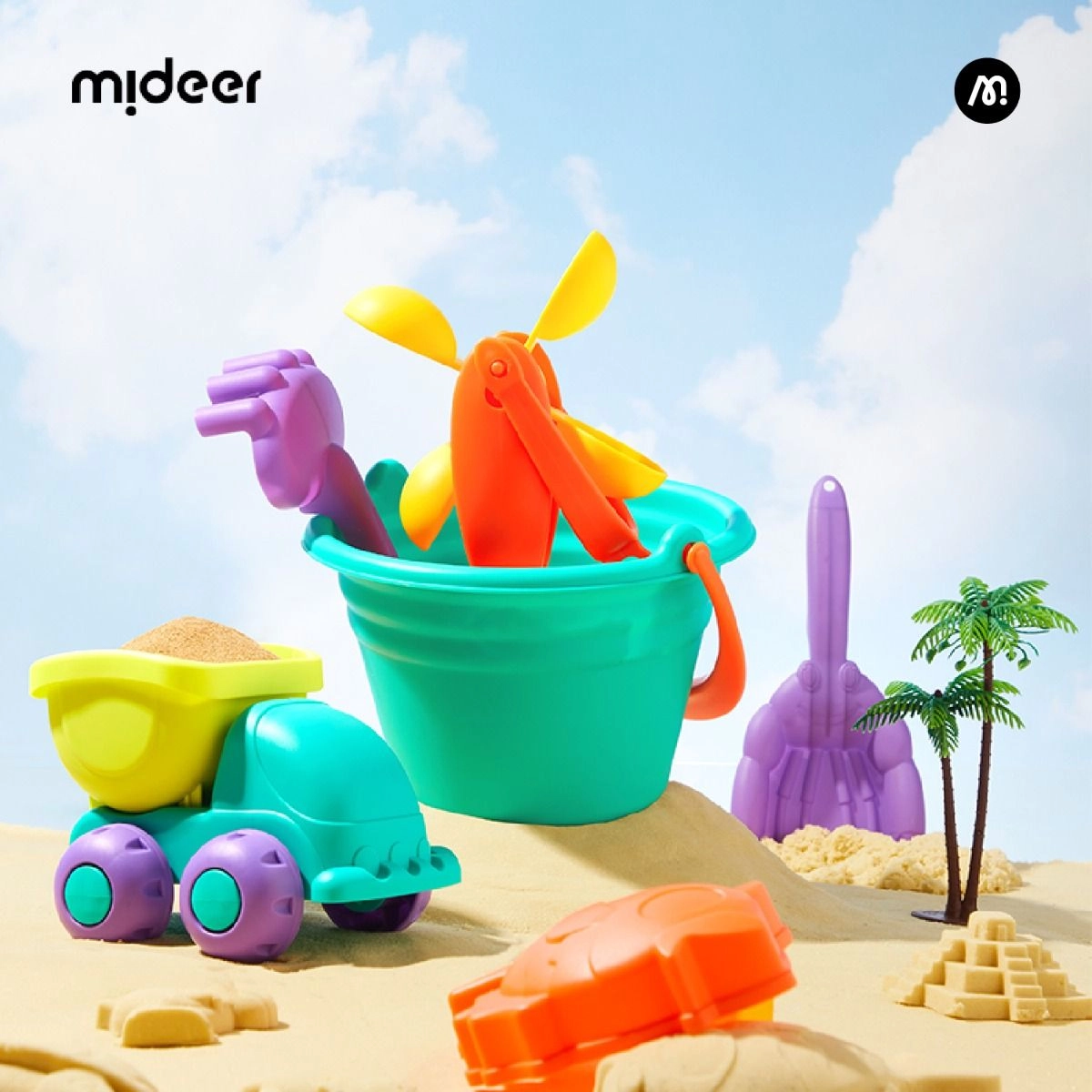 Beach Toy Set - 8-in-1 Sand & Water Ready