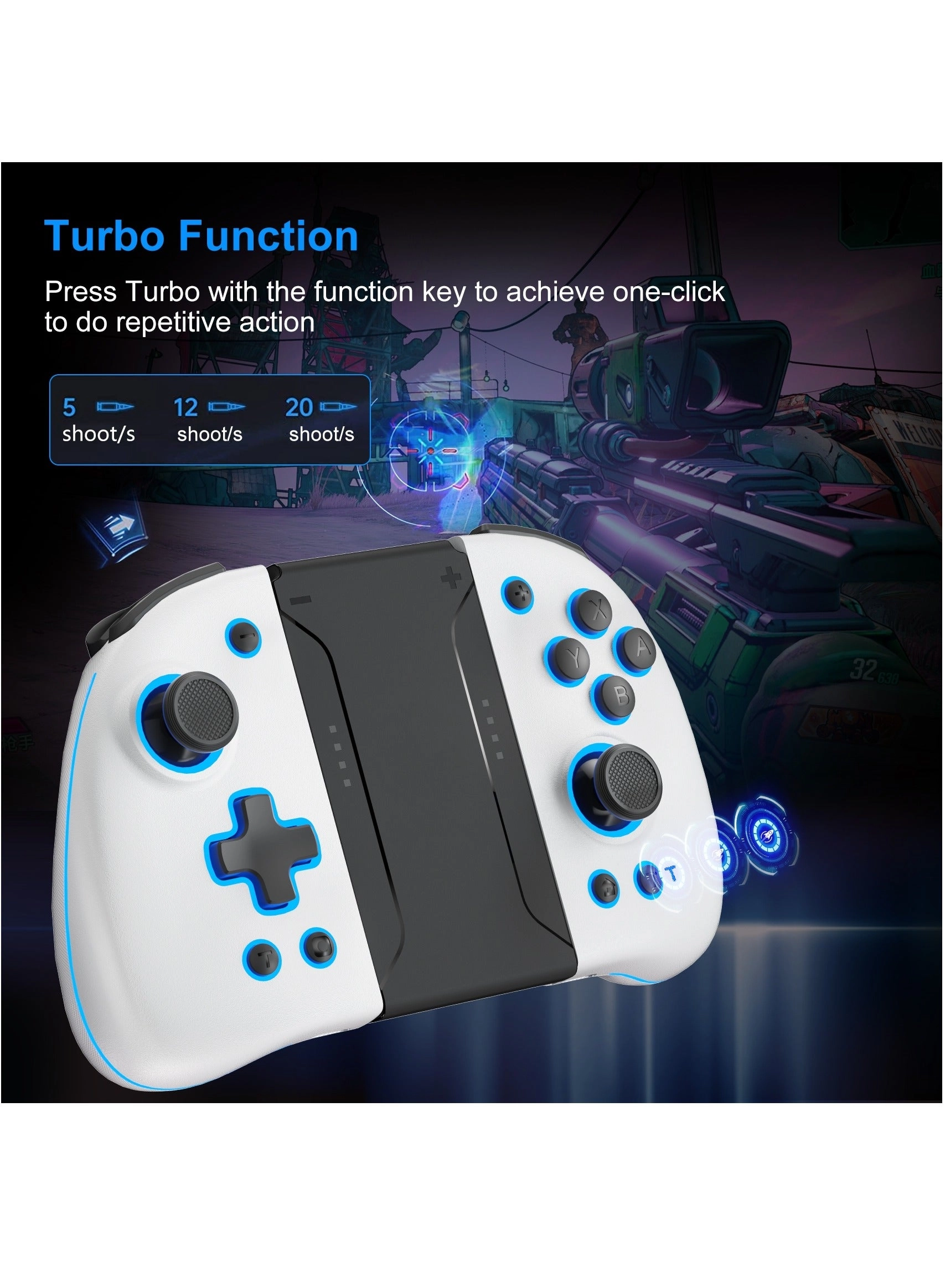 KS47 - White Nintendo Switch