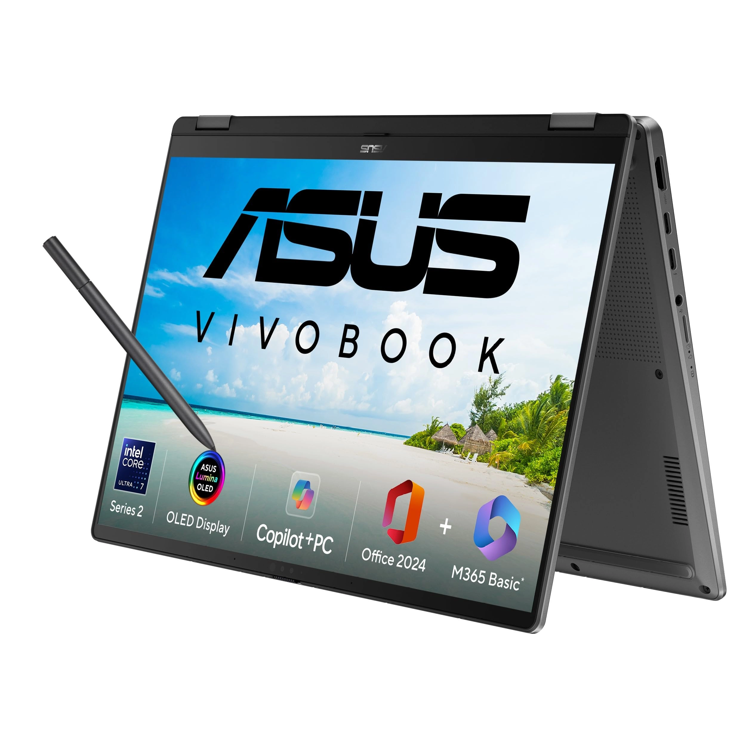 ASUS Vivobook Flip 14 TP3407SA-DS74 - 14'' Core Ultra 7 16GB DDR5 2TB SSD