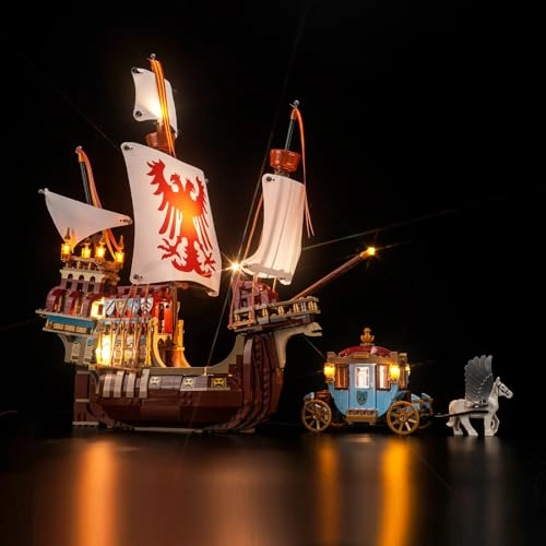 LED Light Set - Compatible with 76440 Triwizard Tournament: The Arrival 30 LEDs 5V