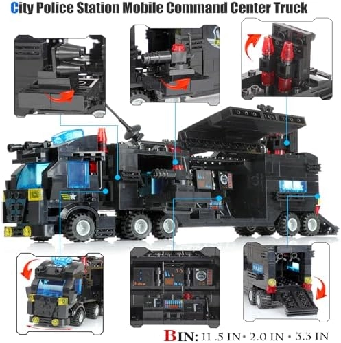 N PLAY - SWAT City Police 1110 pcs