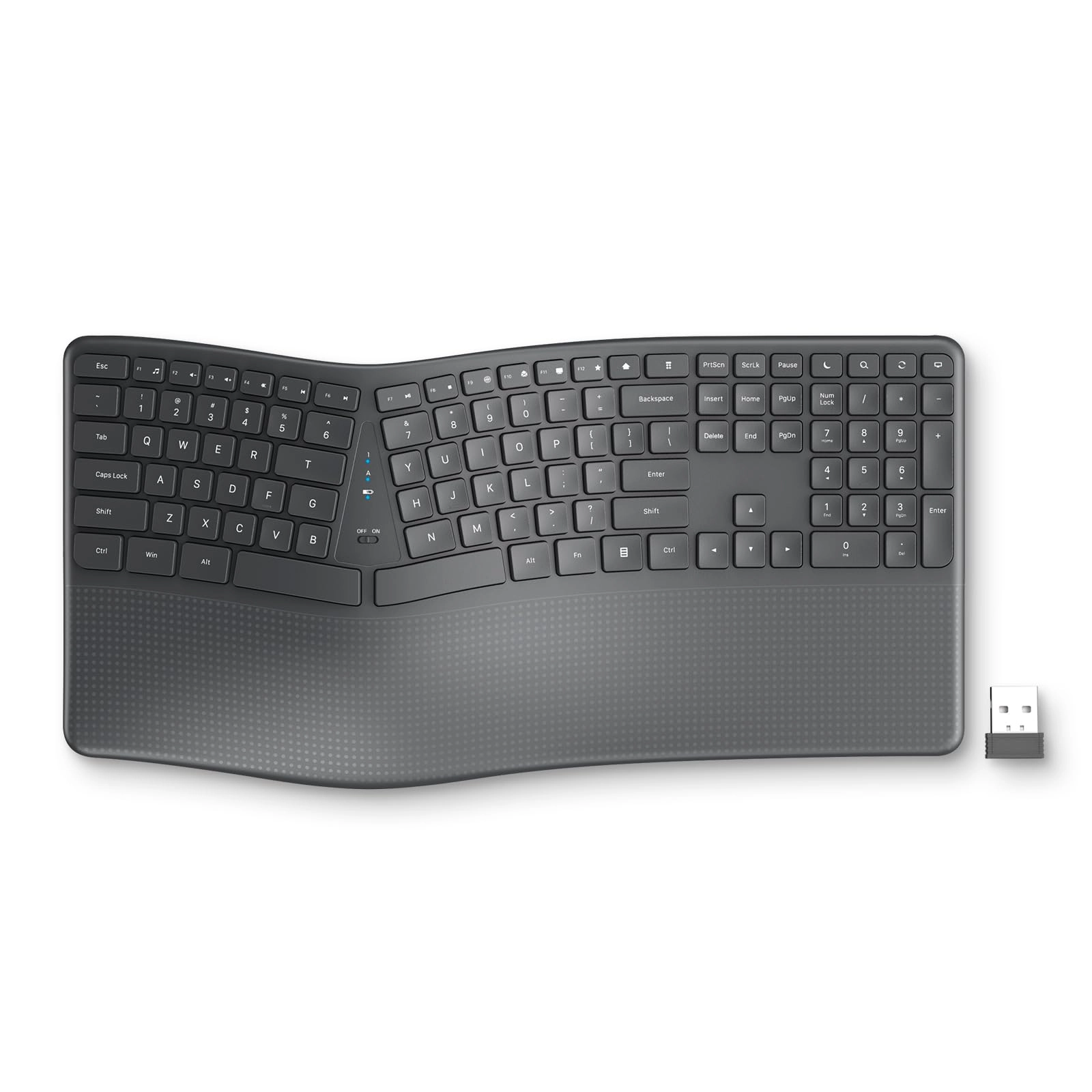 Soueto Ergonomic Wireless Keyboard - Wireless