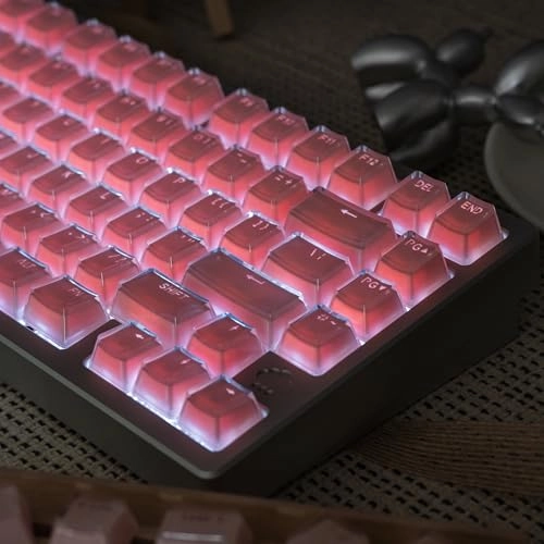 Crystal Jelly Keycaps - 123 Keys