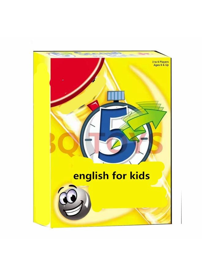 30 SECONDS - English Card