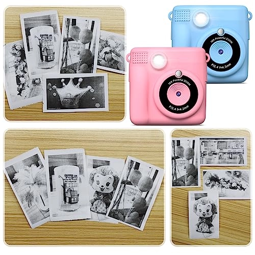 Instant Camera Refill Print Paper - 5 Rolls 56mm x 25mm