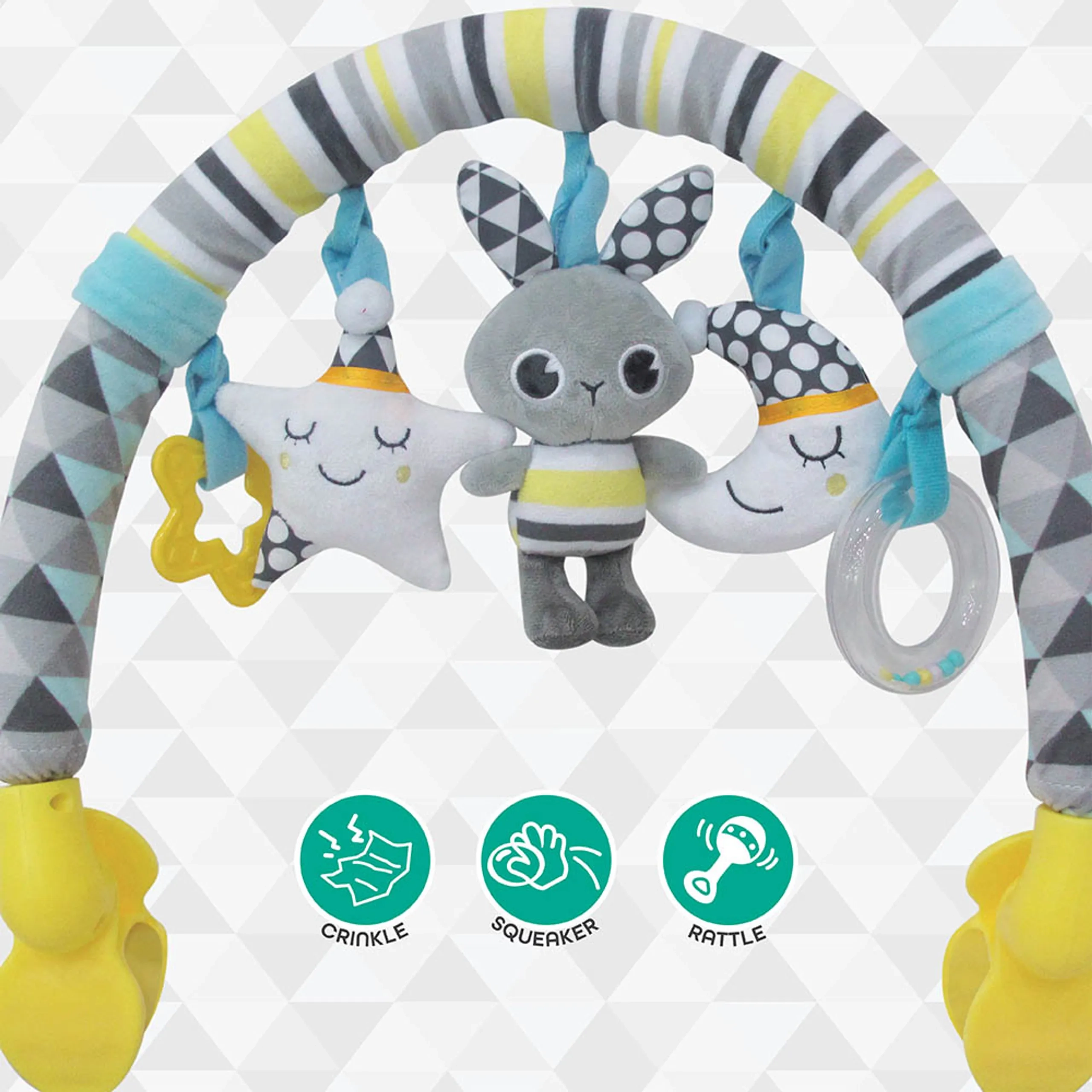 Good Night Activity Hanging Toy Bar - Suitable for 0 month & above