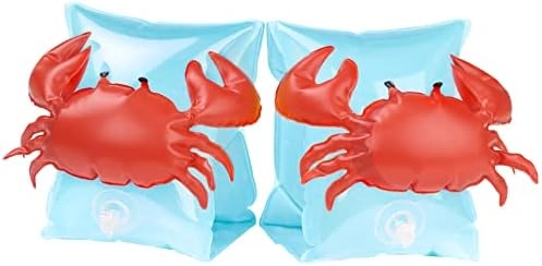HeySplash Inflatable Arm Bands - Crabby Blue
