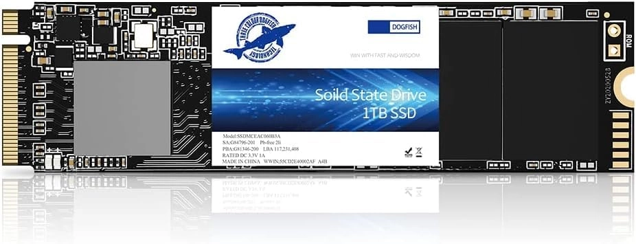 M.2 2280 PCIe 4.0 NVMe SSD - 2TB