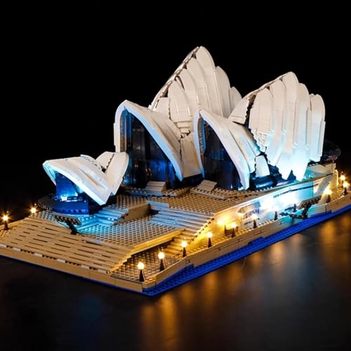 LED Light kit - Polypropylene (PP) for LEGO Sydney Opera House 10234