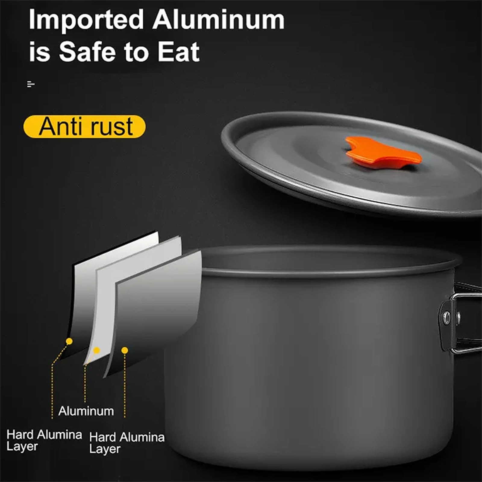 Camping Cookware Mess Kit - 17 piece(s)