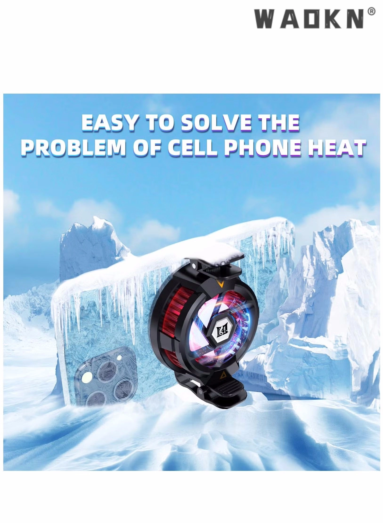 Mobile Phone Cooler - MagSafe Compatible Semiconductor Cooling