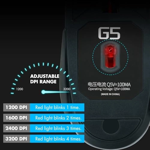 A-G5 Gaming Mouse - Wired