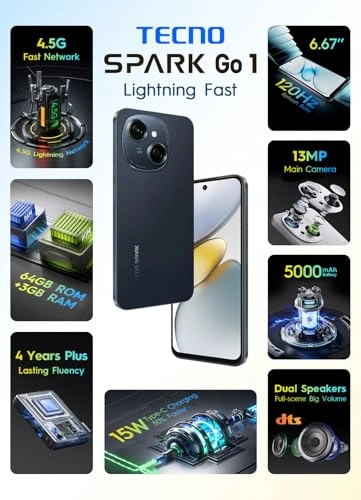SPARK Go 1 KL4 - 3GB 64GB