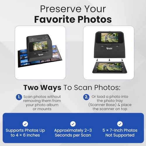 QuickConvert 2.0 - 14 MP Photo, Slide, and Negative Scanner
