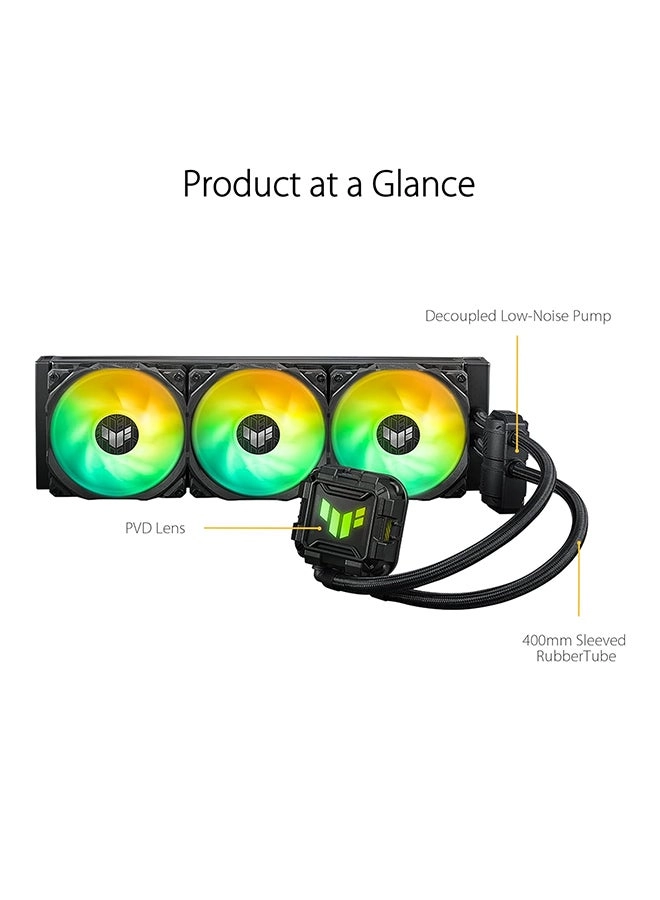 TUF Gaming LC II 360 ARGB - 3 fan(s) 120mm