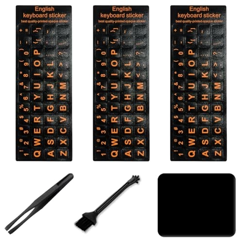 Universal English Keyboard Stickers - Wireless