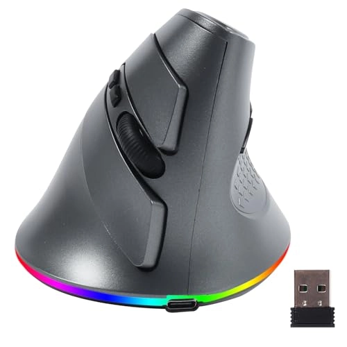 Vertical Ergonomic Mouse - Bluetooth/USB