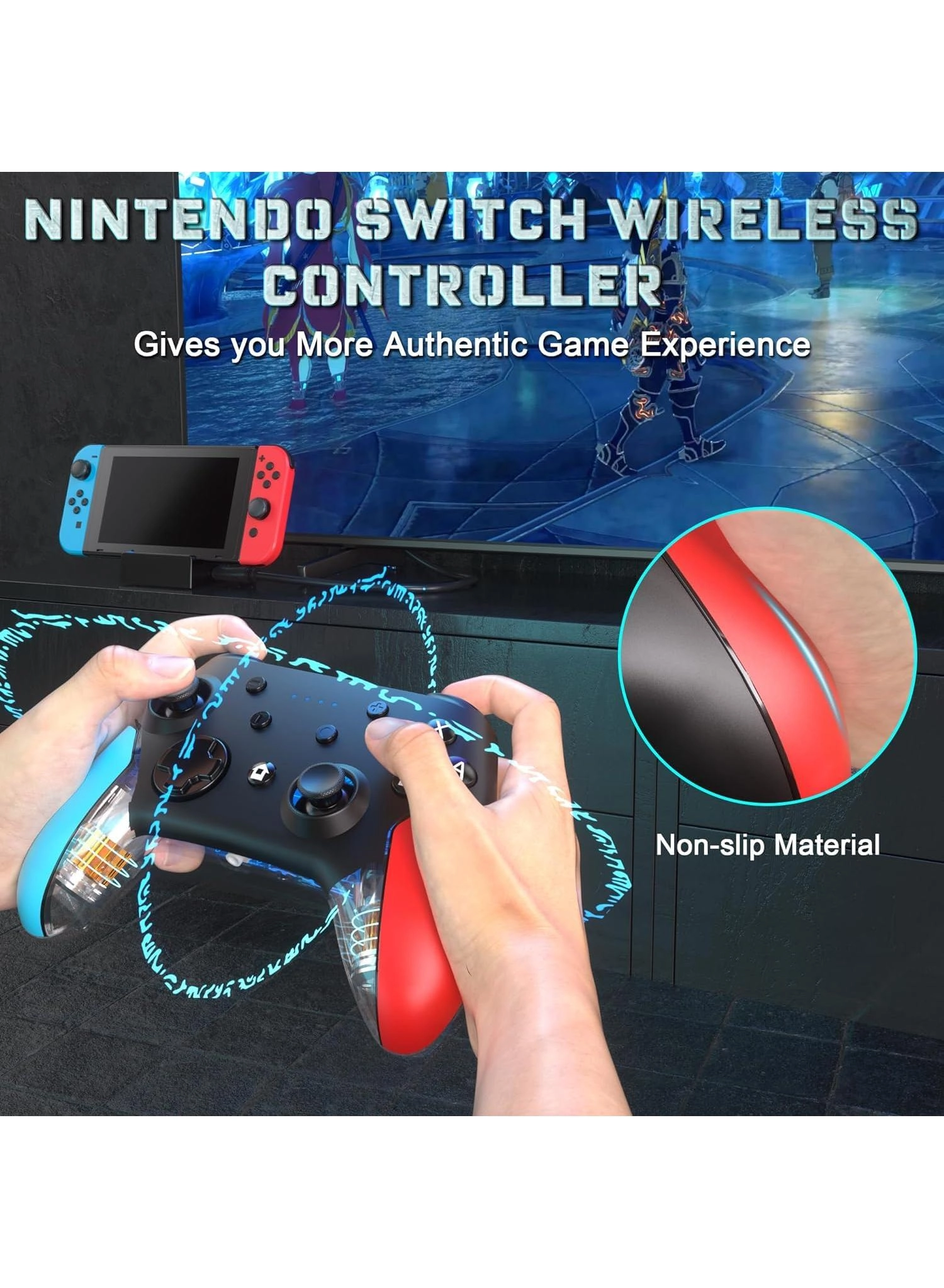 Wireless Pro Controller - Black Nintendo Switch Lite OLED